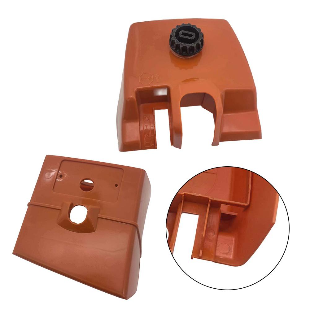 1128 080 1616 Top Cylinder Cover & 1128 140 1001 Air Filter Set For 046 MS460 Chainsaw Garden Power Tools Replacement Cover