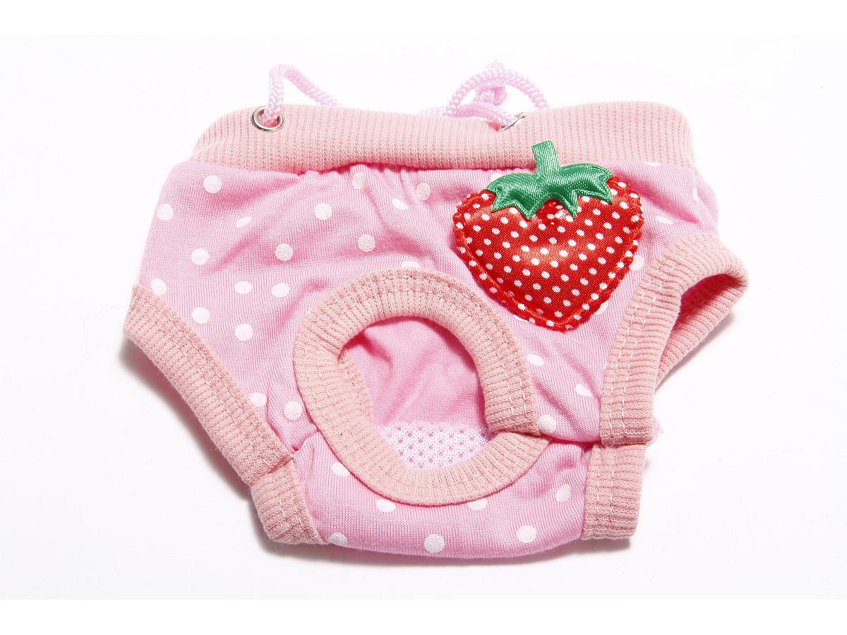 

Защитные трусы от течки для собак - Милое нижнее белье против домогательств для сук Small