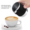 Czarny Stalowy Kubek do Kawy 350ML Dzbanek do Latte Kubek do Spieniania Mleka Dzbanek do Spieniania Mleka Latte Art
