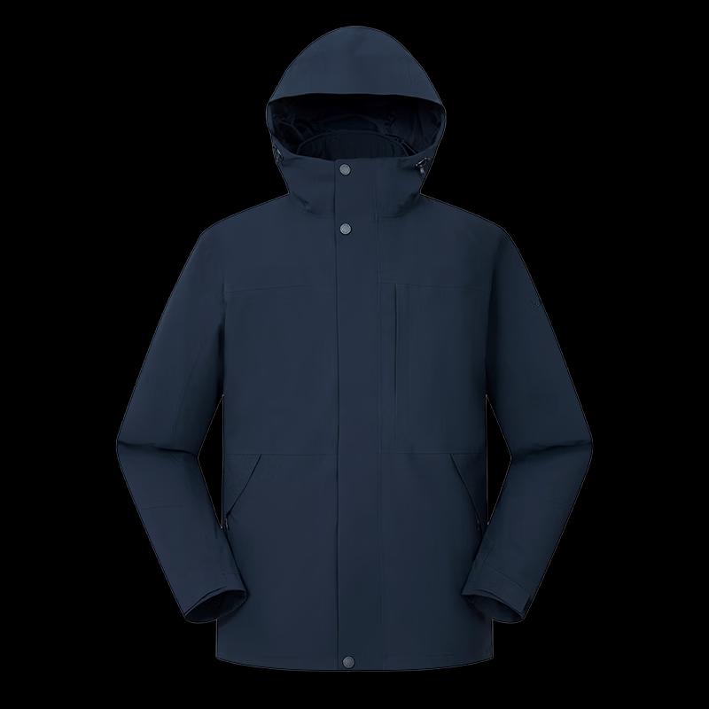 Lanbu Men's Winter 3-in-1 Windbreaker