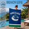 Hockey Team Vancouver-Canucks Beach Towel, Super Soft Microfiber, Perfect Gift for Her/Him, Birthday, for Pool, Beach, Travel, Decor Beach Party