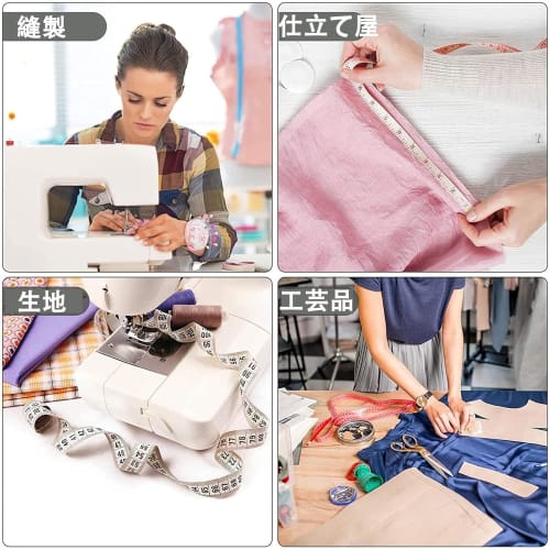 YUENTOEN Body Measuring Tape, 2-Piece Set, 60-inch/150cm Body Circumference Measuring Tape, Auto-Measure, Tester, Measuring Tool, One-Touch Automatic