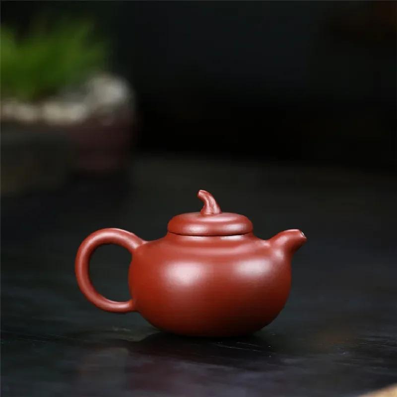 Household Filter Tea Pot Drinkware Portable Purple Clay Teapots Handmade Tea Set Kettle Travel Drinkware 170ml