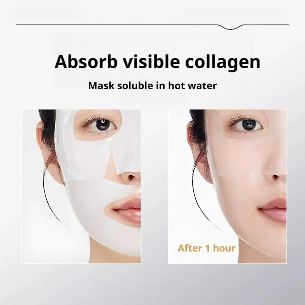 Revitalizing Collagen Mask Deep Hydrating Facial Skin Care for Brightening Moisturizing
