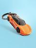 Metalmorphose Belgian Metal Keychain Supercar Orange