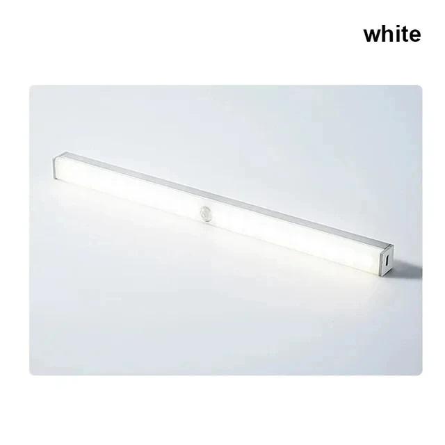 

30 см светодиодный ночник под шкафом USB перезаряжаемый датчик движения светильник для шкафа кухонное освещение для спальни настенный светильник для кухни белый