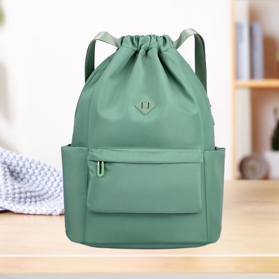 Stahovací batoh Vodotěsná taška do tělocvičny Unisex Jednobarevný Školní batoh pro ženy Muže Pláž Plavání Škola Cestování