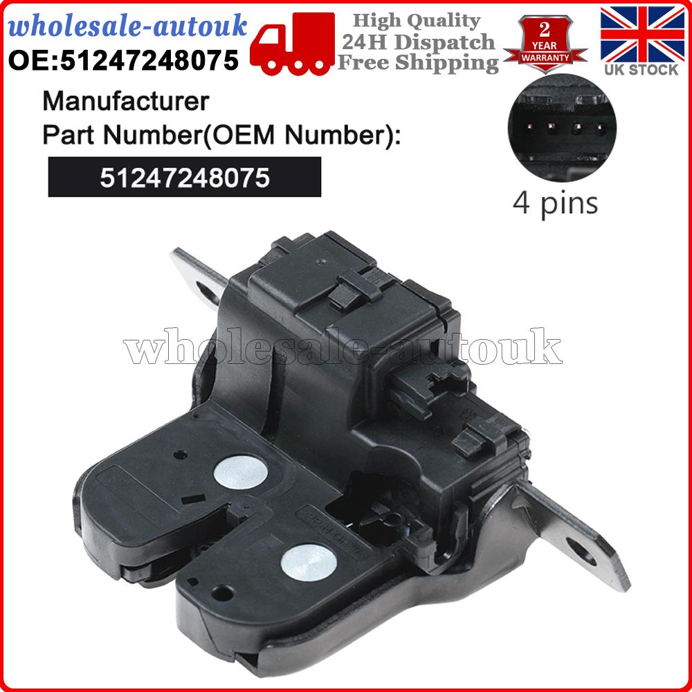 For BMW Tailgate Boot Lid Trunk Lock Latch Actuator BMW F20 / F21 5124-7248-075