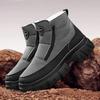 Ankle Boots Add Velvet Warm Winter Boots for Men Shoes for Men Loafers  Men's Sneakers Sports and Leisure Soft and Comfortable