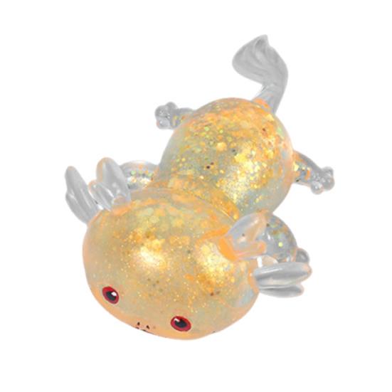 Glitzerndes Tier-Quetschspielzeug Stressabbau Salamander Kaninchen Bär Oktopus Capybara Sensorisches Spielzeug Dekompression Klarer Stressball Fidget-Spielzeug
