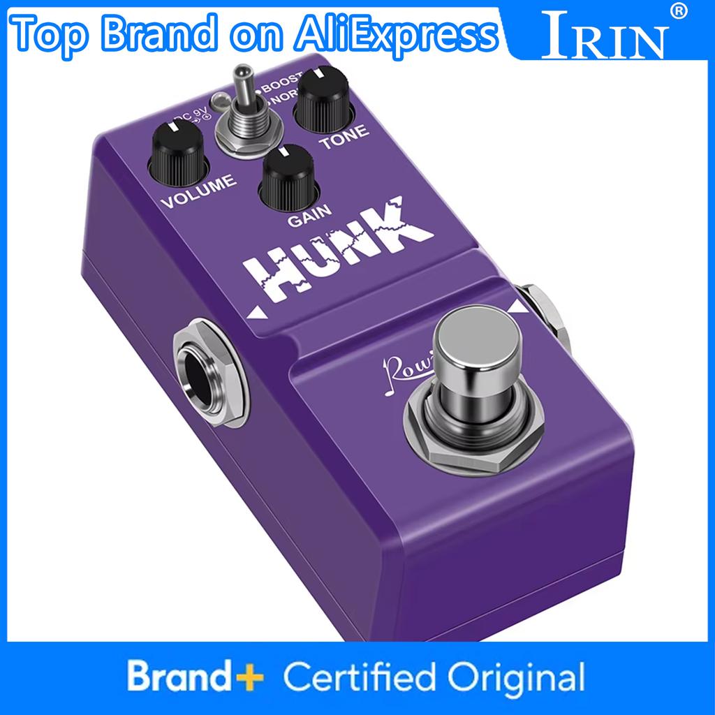 ROWIN HUNK Distortion Guitar Pedal Classic British Style Distortion Effect Pedal Guitar True Bypass Parts & Accessory