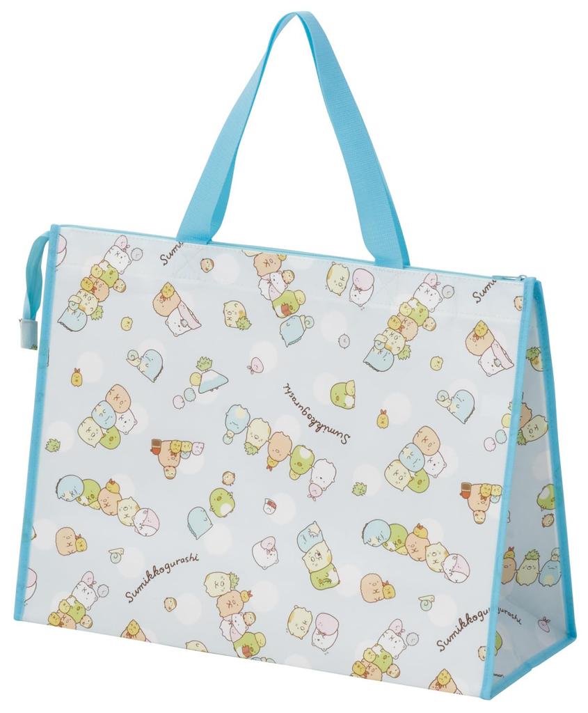Skater Leisure Leisure Sheet Fabric Tote Bag Lunch Cooler Sumikko Gurashi Bag, L, Bag, Outdoor, Outing, Bag, Bag, KVB3-A