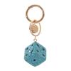 Stylish Dices Keychain Pendant With Dazzling Rhinestones Designed For Adults And Fashion Enthusiasts All Occasions Use