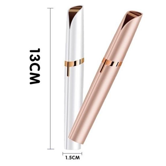 Безболезненный женский электрический триммер для бровей, эпилятор для лица, подбородка, губ, носа, средство для удаления волос