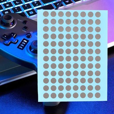 88Pcs Fita Condutora Botão Pads Redondo Controle Remoto Chave Touch Dots para Jogo
