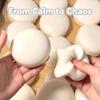 1Pcs Cute Milky White Yogurt Cake Squeeze Finger Toys Milk Cake Squeeze Taba Soft Toy Stress Relief Toy For Girl Birthday Gift