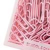 70 Pcs Pink/ Purple/ Green Small Paper Clips Vibrant Color Metal Paper Clips  Document Binding