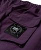Brown Bless W Tag Puckering Nylon Skirts - Purple