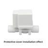 Plastic Normally Closed Solenoid Valve DC/AC Inlet Valve 4/6 External Thread Hose 2/clean Water Control Valve