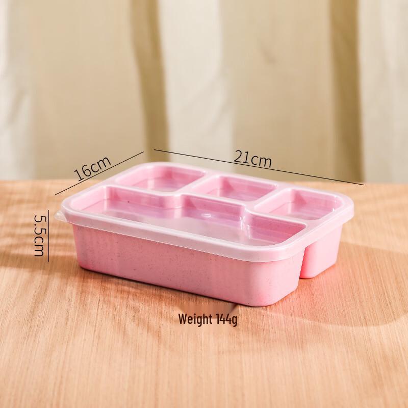 YUNLUAN Wheat Straw Partitioned Bento & Lunch Boxes