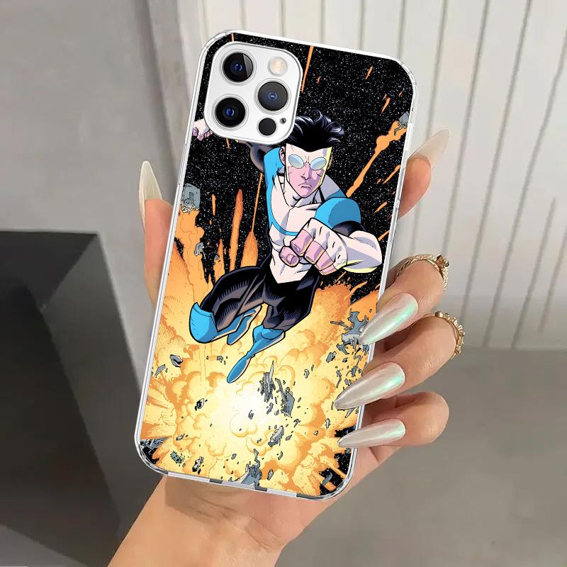 Cool I-Invincible Phone Case for Iphone 17 Air 16 15 Plus 14 13 Mini 12 11 Pro Max 16E 7 8 SE 2020 Soft Funda Print Shell 17 Air