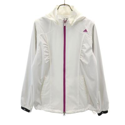 Adidas Golf 2WAY Jacket L White Women Used