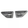 Black Side Fender Spoiler Outflow Mesh Vent For Land Rover Freelander 2 LR2 2008-2015 Racing Door Side Grille LR001660 LR001658