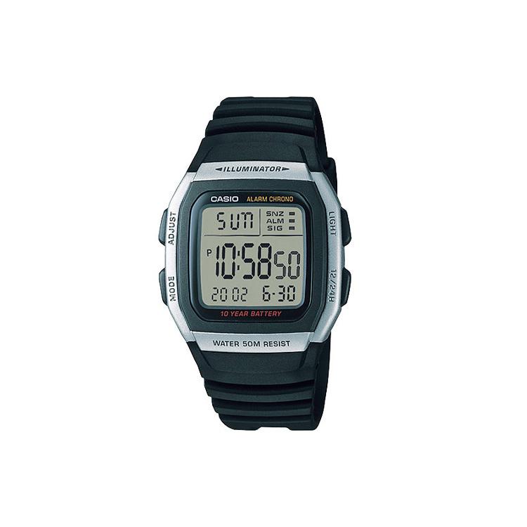 CASIO Men YOUTH Silver Watch W-96H-1A W-96H-1A Silver Watch Case