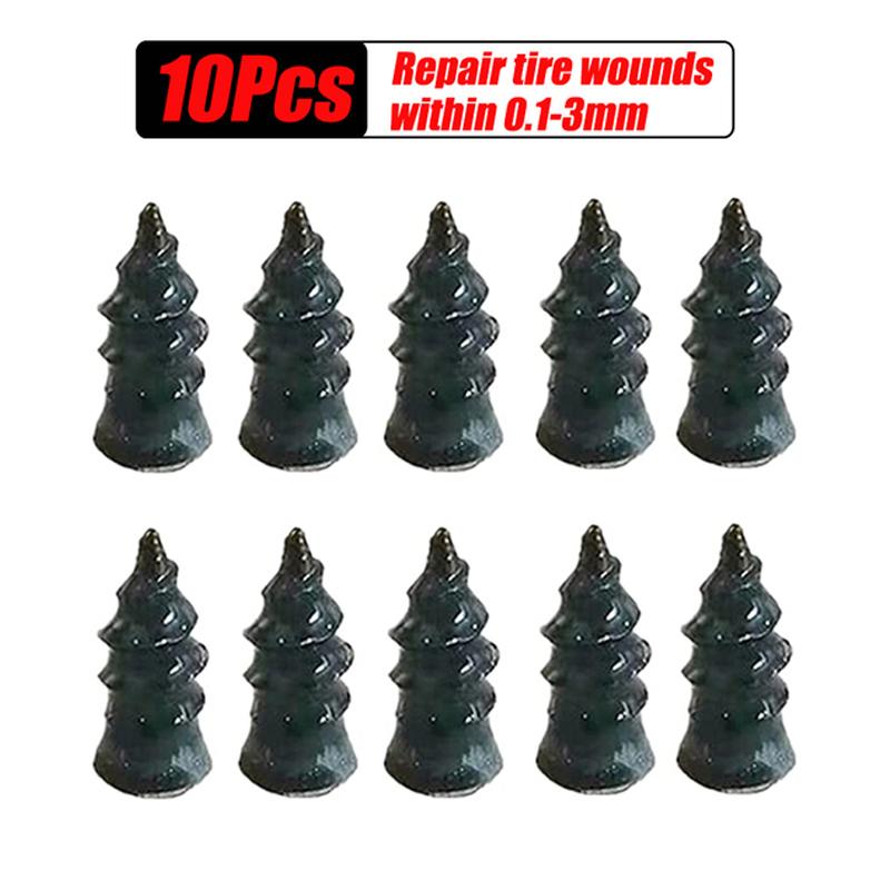 10-40Pcs/Box Vacuum Tyre Repair Nail Universal Car Motorcycle Truck BikeTire Puncture Repair Rubber Nails Tools  Accessories
