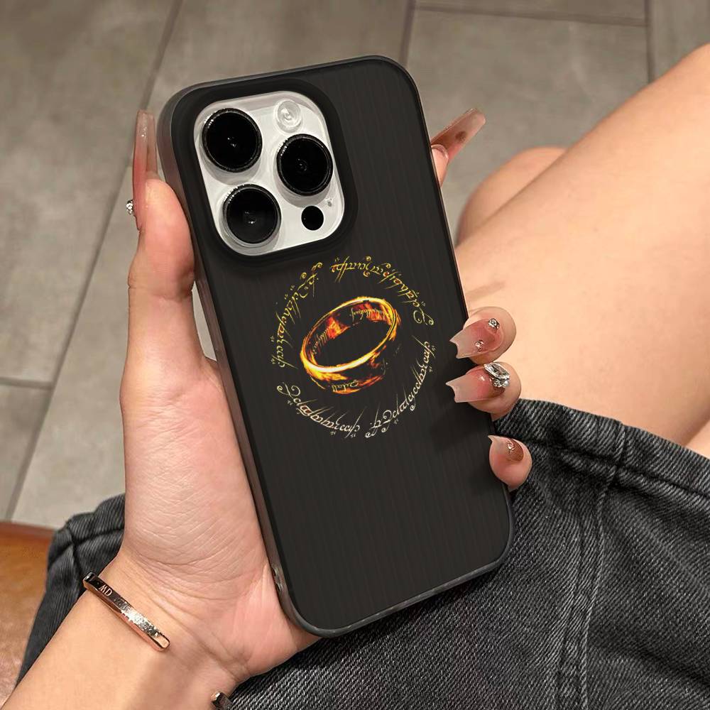 

The Lord Of The R-Rings Phone Case For IPhone 17 16 15 14 Plus 13 12 11 Pro Max Pro Wave Corrugated Cover iPhone 14 plus