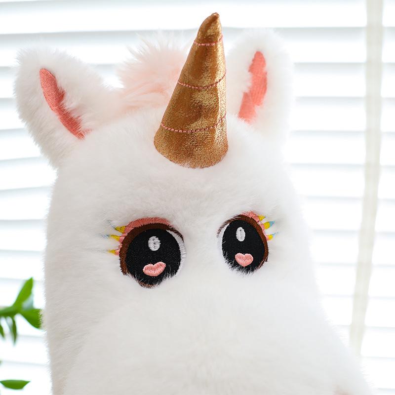 Cute Sitting Unicorn Doll Doll Cute Pony Plush Toy Children's Birthday Gift Rag Doll