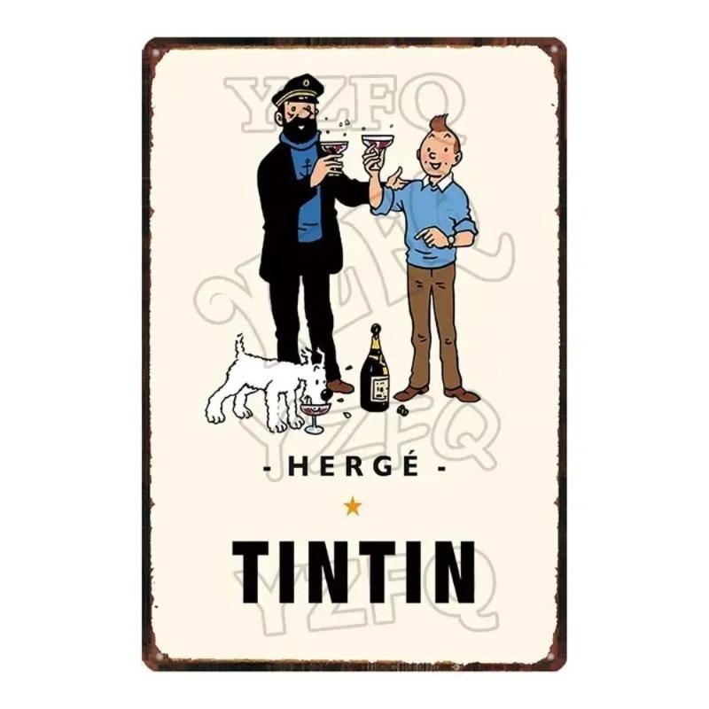 Retro Anime Metal Tin Sign Wall Art 20x30cm