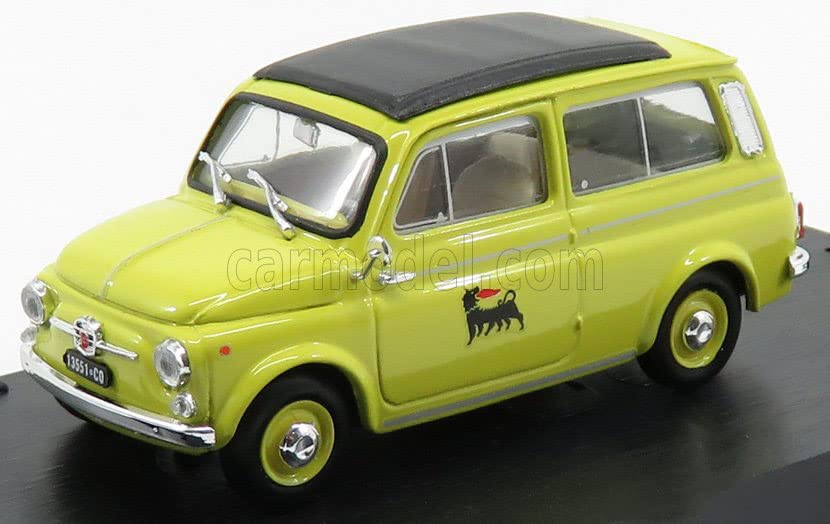 BRUMM FIAT 500 GIARDINIERA 1960 AGIP BRUMM FIAT 500 GIARDINIERA AGIP 1/43 [item]
