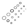 225PCS O Ring Assortment IMPA813072 Rubber O Rings Set for Automotive Maintenance Plumbing Sealing Repair