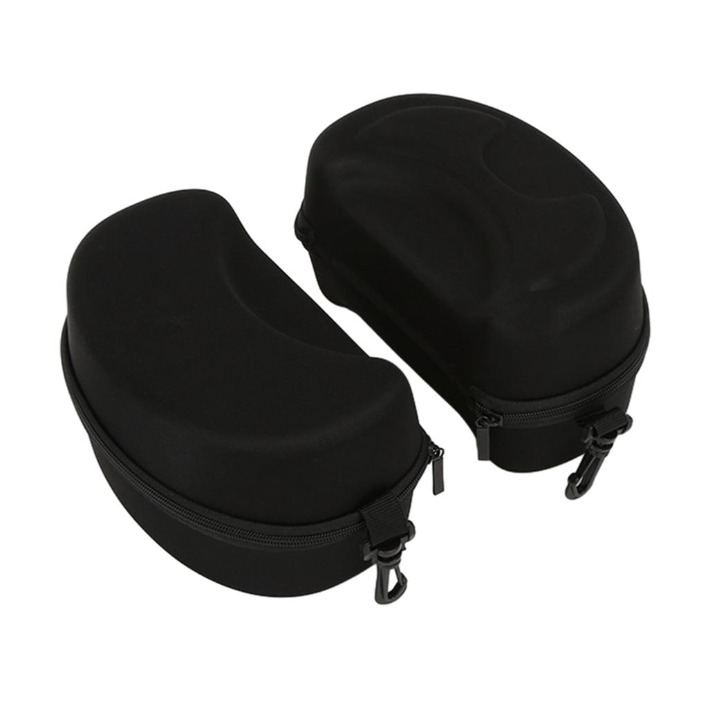 Ski- und Snowboardbrillen-Etui mit Karabiner, Ski-/Snowboardbrillen-Etui, Snowboardbrillen-Hartschalen-Schutzhülle