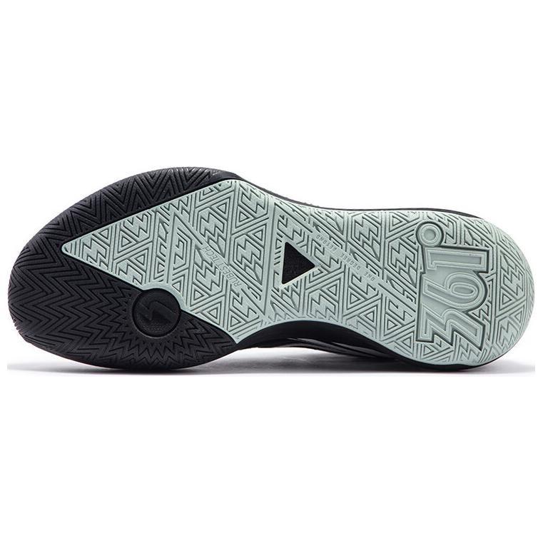 361 Big3 Team Big3 Team 2 Abriebfeste Low-Top Basketballschuhe Herren Schwarz Weiß Grün 672431108 /