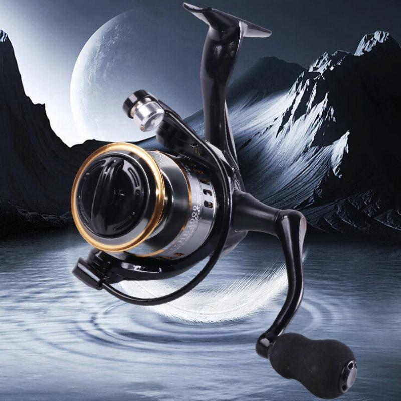 Spinning Fishing Reel Full Metal Structure Long Casting For Sea Rod Rock Fishing Lure Fishing Tackle Accessory
