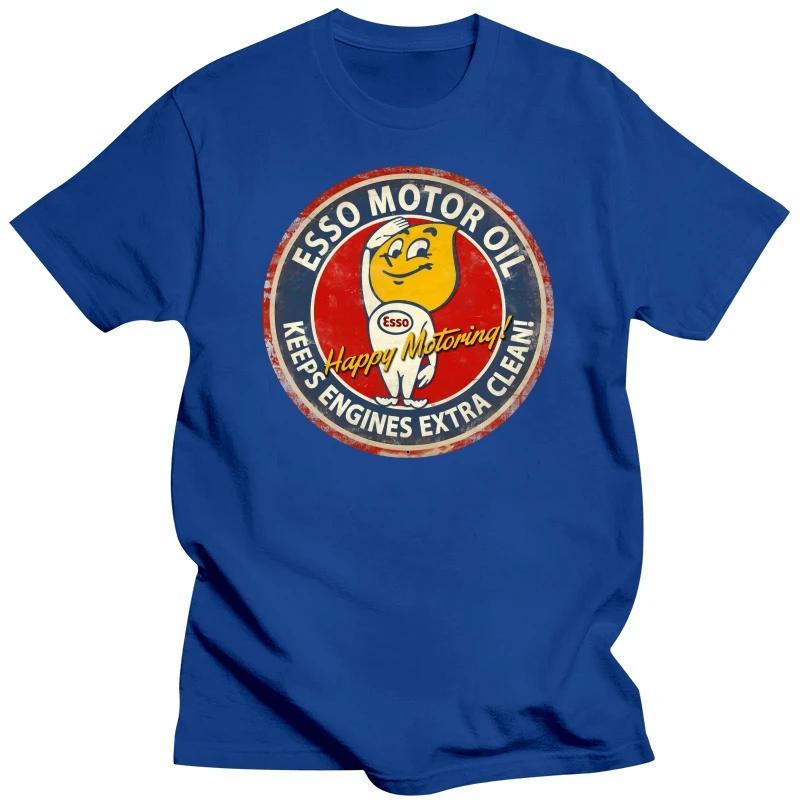 Esso Logo Retro Gas Öl T-Shirt