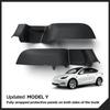 Para Tesla Model Y 2025 Traseiro Tronco Lateral Anti-Kick Pad Kit de Proteção de Cobertura Total Almofada Anti-sujeira para Carro 4Pcs Acessórios Interiores