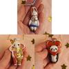 Animal Pendant Necklace With Heart Shape Design Copper Chain For Daily Casual Wear