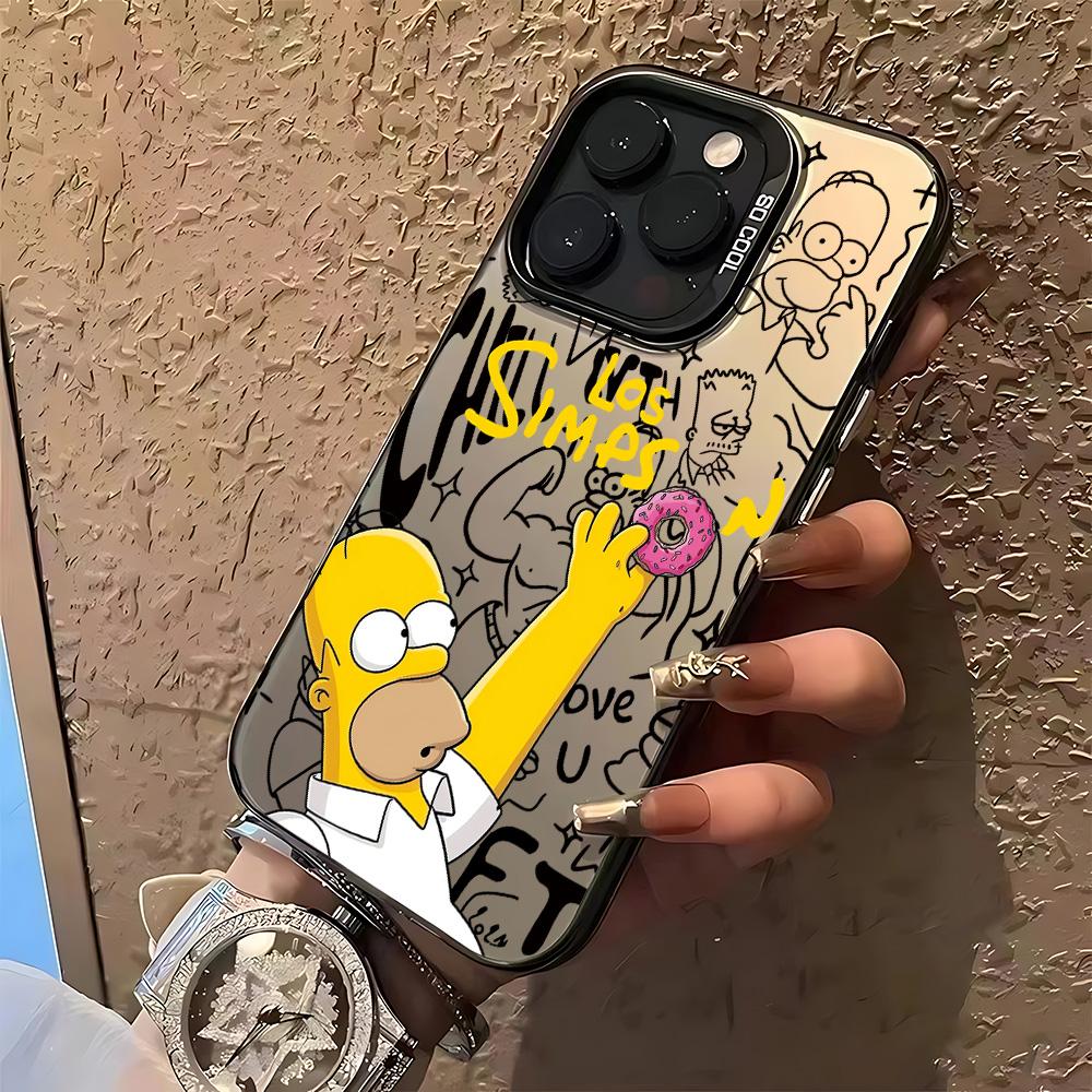 Funny Cartoon S-Simpsons Phone Case for Xiaomi Redmi Note 7 8 9 9S 10 11 12 13 14 15 Pro Plus 4G 5G Anti Fall Matte Back Cover