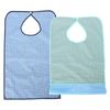 Adult Waterproof Mealtime Bib Double Layer Elder Dinning Clothes Protector