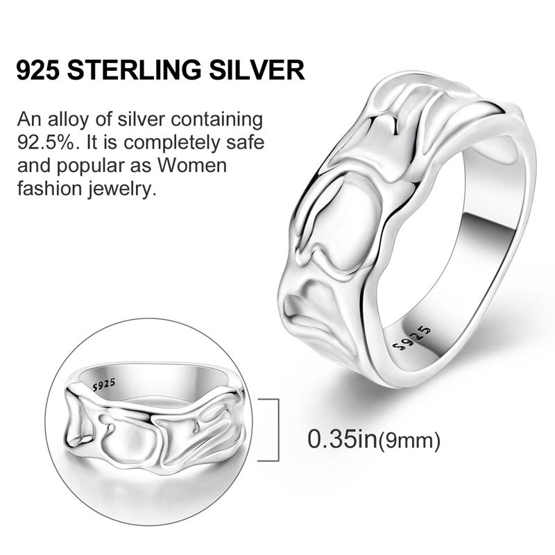 New 925 Silver Rings Zircon Sparkling CZ Rings Rings For Women Original Wedding Fine Jewelry Accessories Gifts
