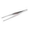 Stainless Steel Straight Blunt Tweezers with Precision Horizontal Serrated for and Other Auxiliary 2 Pieces Aoje-Link Tips, Repairs, BBQs, Tools,