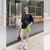 Korean casual versatile summer new waist slim design short-sleeved T-shirt women's fashion beautiful top