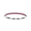 eManco European Zircon Ring: Titanium Steel Women's December Birthstone Rhinestone Finger Ring