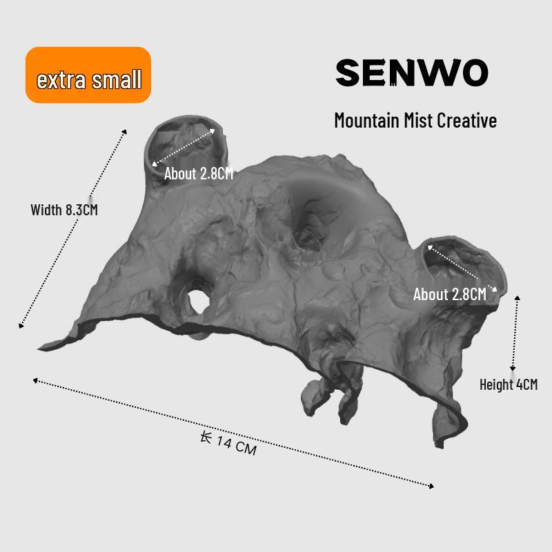 Natural Aquarium Cave: Fish & Shrimp Habitat and Breeding Nest Decoration