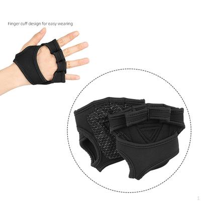 2 Pieces Weight Lifting Grip Pads Hand Guards Gym Grips Palm Protector for Powerlifting