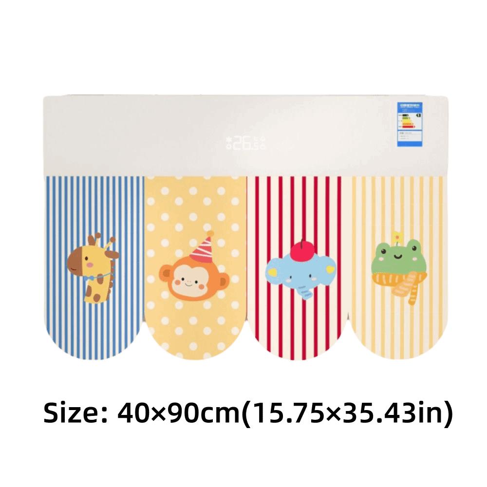 Cute Waterproof Air Conditioner Cover Washable Cat Dust-proof Cover Cartoon Air Conditioner Dust Cover Home Use