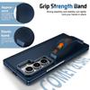 Busine Sle Multifunctional Lens Holder with Wristband Tempered Glass Film Case for Samsung Galaxy Z Fold 7 6 5 4 3 Protect Cover